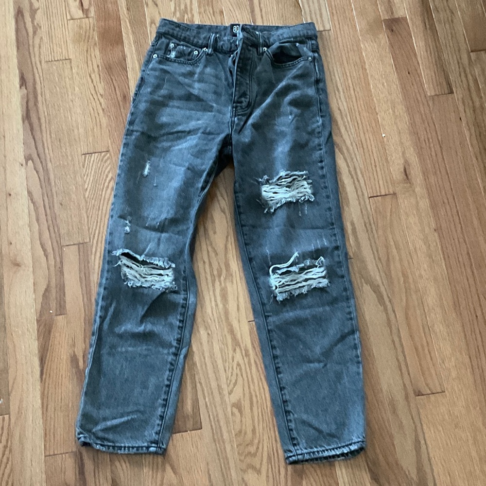 BDG Distressed Black Jeans